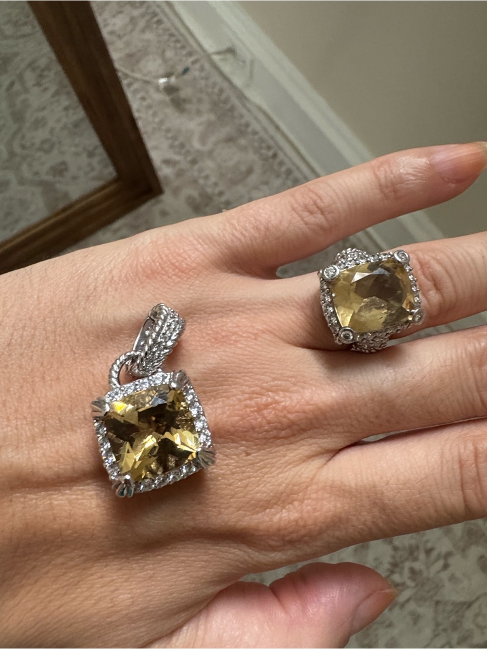Judith Ripka Sterling silver cz jewelry assortment! - items are sold separately - Picture 11 of 14